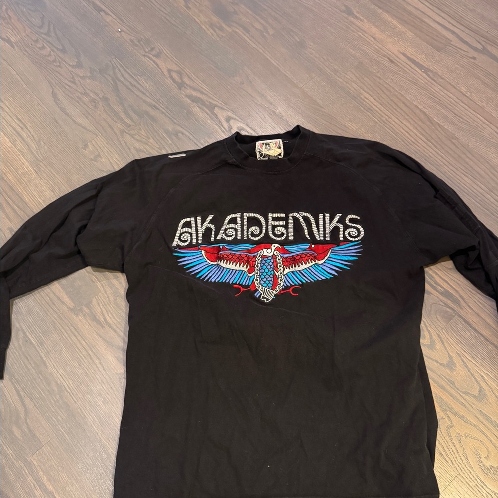Akademiks Black Graphic Men's Shirt‎ Size 3Xl